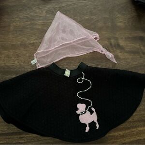 PLEASANT COMPANY 50s Sock Hopper Skirt and Hair Scarf